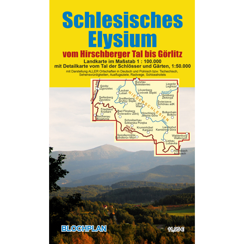 Landkarte Schlesisches Elysium - Dirk Bloch, Karte (im Sinne von Landkarte) von BLOCHPLAN