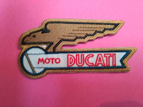 A438 Aufnäher Ducati-Logo Vintage 10 x 4,5 cm A438 Aufnäher Ducati-Logo Vintage 10 x 4,5 cm von BLUE HAWAI