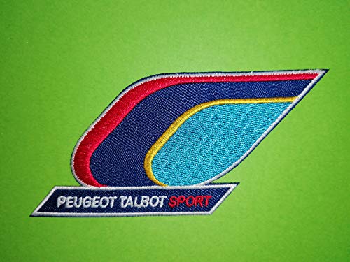 A654 Aufnäher für Peugeot TALBOT Sport links 10 x 4 cm von BLUE HAWAI