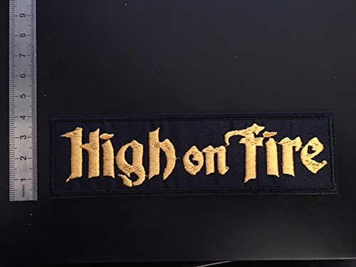 Aufnäher „High on Fire“, zum Aufbügeln Aufnäher „High on Fire“, zum Aufbügeln von BLUE HAWAI