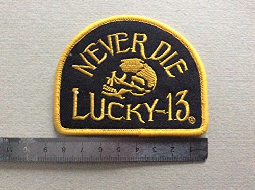 Aufnäher "Never die Lucky 13", zum Aufbügeln Aufnäher "Never die Lucky 13", zum Aufbügeln von BLUE HAWAI