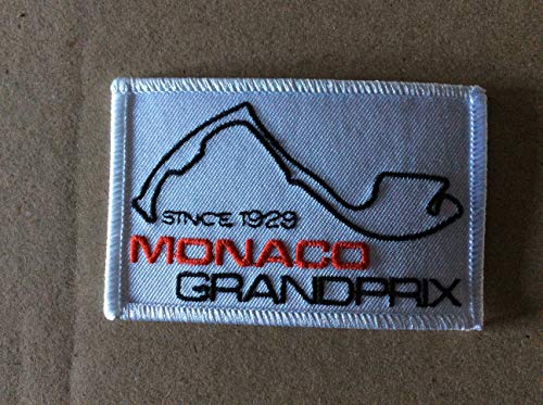 Aufnaher Toppa Blue Hawaii Patch/Aufnäher/Aufbügler – Grand Prix Monaco 9 x 5,5 cm von BLUE HAWAI