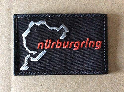 Aufnaher Toppa Blue Hawaii Patch Nurburgring 9 x 6 cm von BLUE HAWAI