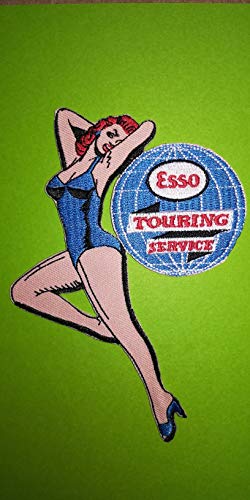 Blue Hawaii A625 Ecussion ESSO Pin Up Patch 10 x 13 cm von BLUE HAWAI