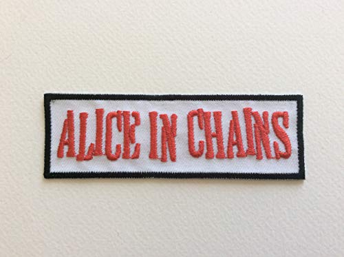 Blue Hawaii M097 Aufnäher, Motiv: Alice in Chains, 10 x 3,5 cm von BLUE HAWAI