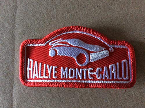 Blue Hawaii Patches Aufnah Toppa Thermocollage Rallye Monte Carlo 9 x 4,5 cm von BLUE HAWAI