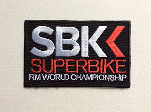 Blue Hawaii Patches Aufnah Toppa Thermocollage SBK Superbike 9 x 5,5 cm von CEEBOO