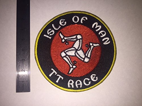 Ecusson-Patches Aufnaher Toppa???Isle Of Man TT Race???zum Aufb?geln von BLUE HAWAI