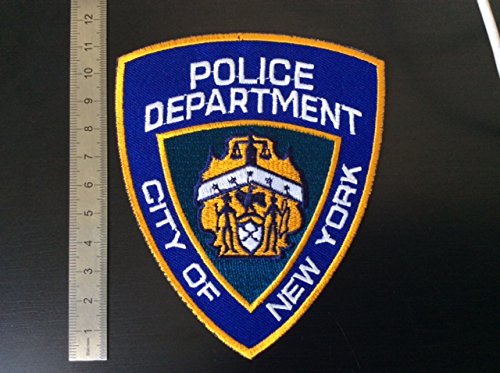 Patches Aufnaher Toppa ? Polizei dpt New York City ? zum Aufbügeln von BLUE HAWAI
