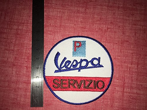 Patches Aufnaher Toppa ? Vespa Servizio ? zum Aufbügeln von BLUE HAWAI