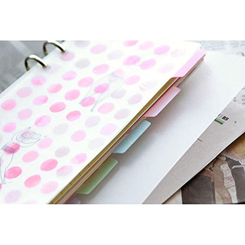 BLUGUL Transparent A6 Register, 6-Loch Registerblätter, für Notizbuch/Reisetagebuch Journal/Planer, 10pcs Best Wishes A6 BLUGUL Transparent A6 Register, 6-Loch Registerblätter, für Notizbuch/Reisetagebuch Journal/Planer, 10pcs Best Wishes A6 von BLUGUL