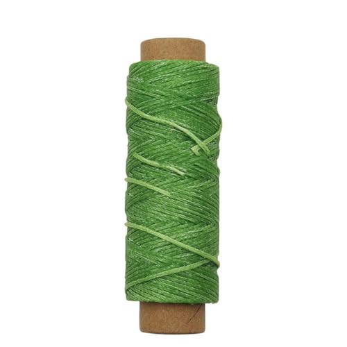 50/30/12 Meter 150D 0,8 mm Dicke Flache gewachste Nähschnur gewachste Kordel Handnähgarn für Lederhandwerk DIY-Nr. 9 Fruchtgrün-12 m 50/30/12 Meter 150D 0,8 mm Dicke Flache gewachste Nähschnur gewachste Kordel Handnähgarn für Lederhandwerk DIY-Nr. 9 Fruchtgrün-12 m von BLXHG
