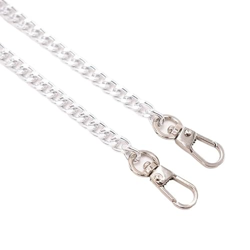 Taschengurt Gold/Silber/Schwarz Taschenzubehör Taschenkette Hardware Handtaschenzubehör Metalllegierung Taschenkettenriemen Schultertaschenriemen Taschengurt Schwarz ( Color : Silver , Size : 140cm ) Taschengurt Gold/Silber/Schwarz Taschenzubehör Taschenkette Hardware Handtaschenzubehör Metalllegierung Taschenkettenriemen Schultertaschenriemen Taschengurt Schwarz ( Color : Silver , Size : 140cm ) von BLacOh