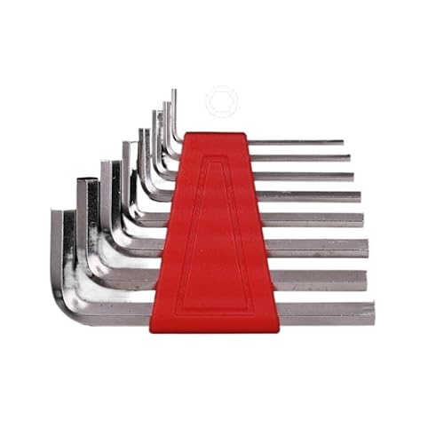 Werkzeug 5/8/11-teiliges metrisches Inbusschlüssel-Zoll-Schraubenschlüssel-Set L-Schlüsselgröße Inbusschlüssel mit kurzem Arm Werkzeugset Leicht in der Tasche zu tragen Handwerkzeuge SchraubenschlüSse von BLacOh
