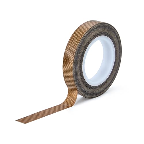 BLeezm Teflon Klebeband selbstklebend 10mm x 10m, Dicke 0.18mm – für Vakuumierer, Hochtemperaturband bis 300°C BLeezm Teflon Klebeband selbstklebend 10mm x 10m, Dicke 0.18mm – für Vakuumierer, Hochtemperaturband bis 300°C von BLeezm