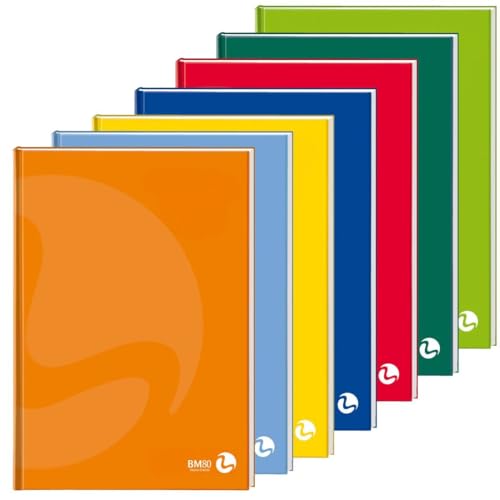 BM 0105366 - Heft Karton A5 80 g 96 fg + 1 1rigo Color 80 von BM