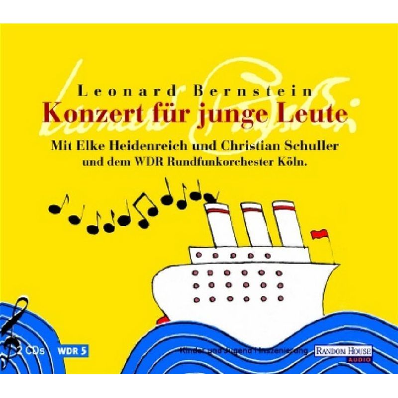 Konzert Für Junge Leute,2 Audio-Cds - Leonard Bernstein (Hörbuch) von BMG Wort
