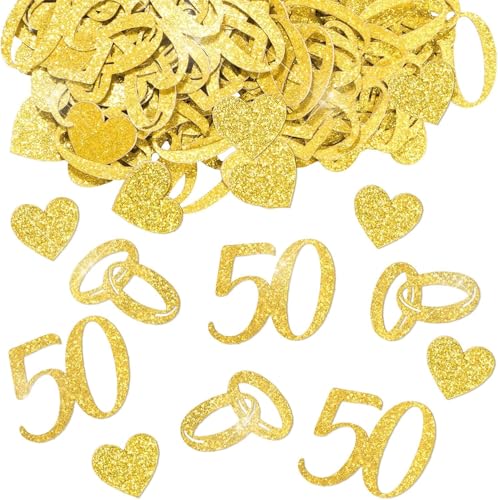 Gold Hochzeit Konfetti von BMGRKYQX