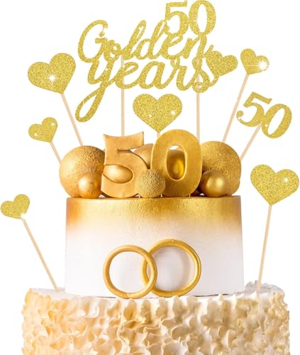 Tortendeko Goldene Hochzeit von BMGRKYQX
