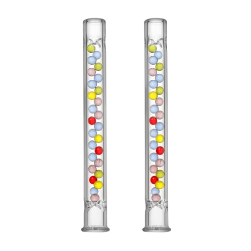 Glas-Mundstück für Arizer Argo – Lang 110 mm mit Glasperlen, Hoher Luftdurchfluss, Extra Dickes Glas von The Vapetrix (2er-Pack) von BMTick