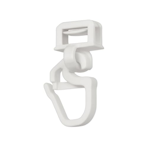 BN Gardinen klick-Gleiter mit Haken kurz für Gardinenschienen - 25 Stück - Faltenlegehaken Click Gleiter passend für gängige Alu-Schienen schmal mit 4mm Laufkanal - Clic BN Gardinen klick-Gleiter mit Haken kurz für Gardinenschienen - 25 Stück - Faltenlegehaken Click Gleiter passend für gängige Alu-Schienen schmal mit 4mm Laufkanal - Clic von BN Gardinen