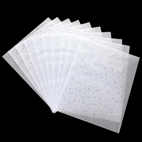 20 Blatt Strasssteine zum Aufbügeln für Kleidung, Glitzer, Kristall, Hotfix-Transfers, Abziehbilder, Hot Melt Sparkle, flache runde Strass-Patches für Kleidung, Handwerk, DIY-Dekoration 20 Blatt Strasssteine zum Aufbügeln für Kleidung, Glitzer, Kristall, Hotfix-Transfers, Abziehbilder, Hot Melt Sparkle, flache runde Strass-Patches für Kleidung, Handwerk, DIY-Dekoration von BNJZWJJ