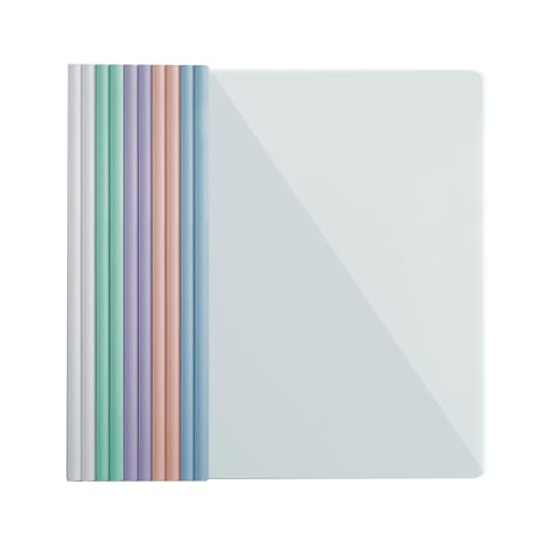 10 Stück A4 Sliding Bar Binder, Transparente Schiebe Ordner, A4 Transparente Dokumentenordner, Kunststoff A4 Sliding Bar Binderm, Klar A4 Sliding Bar Binder, Kunststoff Bericht Abdeckungen, B 10 Stück A4 Sliding Bar Binder, Transparente Schiebe Ordner, A4 Transparente Dokumentenordner, Kunststoff A4 Sliding Bar Binderm, Klar A4 Sliding Bar Binder, Kunststoff Bericht Abdeckungen, B von BNOYONERAS