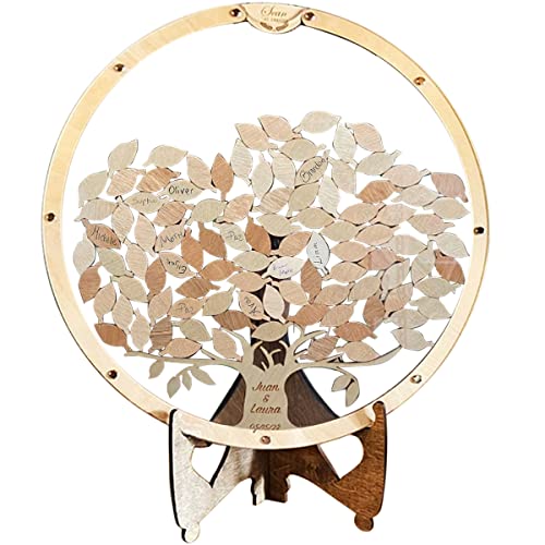 Gästebuch Set Hochzeit Gästebuch Fallbox transparent mit 1 Box Rahmen Runde Form 60 Blätter Aufbewahrungsbox Holz für Hochzeit Baby Shower Anniversary Party BOB Gästebuch Set Hochzeit Gästebuch Fallbox transparent mit 1 Box Rahmen Runde Form 60 Blätter Aufbewahrungsbox Holz für Hochzeit Baby Shower Anniversary Party BOB von BOBASH