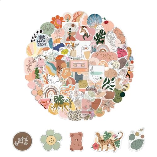 BOBOPACK 155 Pcs Bohemian Aufkleber, DIY Boho Sticker für Kreative Notizbücher, Geeignet für Schreibtische, Computer, Notizbücher, Wasserflaschen, Handyhüllen und Koffer BOBOPACK 155 Pcs Bohemian Aufkleber, DIY Boho Sticker für Kreative Notizbücher, Geeignet für Schreibtische, Computer, Notizbücher, Wasserflaschen, Handyhüllen und Koffer von BOBOPACK