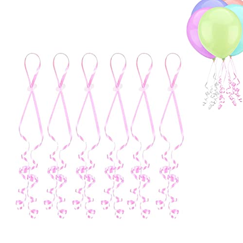 BOBOZHONG Ballonverschlüsse, 100 Stück Ballonband Ballonschnur Ballonverschlüsse mit Band Kräuselband für DIY Weihnachten Geburtstag Hochzeit Party Dekoration Normale Ballons Heliumballons Rosa BOBOZHONG Ballonverschlüsse, 100 Stück Ballonband Ballonschnur Ballonverschlüsse mit Band Kräuselband für DIY Weihnachten Geburtstag Hochzeit Party Dekoration Normale Ballons Heliumballons Rosa von BOBOZHONG