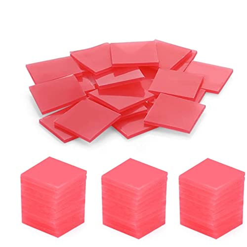 BOBOZHONG Diamant Malerei Kleber Clay, 50 Stück 2.5 x 2.5cm Diamond Painting Zubehör Kleber DIY Kreuzstich Malerei Ton Diamant Stickerei Kleber Stickerei Kreuzstich Malerei Set Rot BOBOZHONG Diamant Malerei Kleber Clay, 50 Stück 2.5 x 2.5cm Diamond Painting Zubehör Kleber DIY Kreuzstich Malerei Ton Diamant Stickerei Kleber Stickerei Kreuzstich Malerei Set Rot von BOBOZHONG