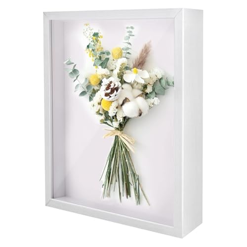 BOCHENG 3D Bilderrahmen 27x22cm Tiefer Holz Rahmen zum Befüllen für Fotos, Medaillen, Souvenirs uvm. BOCHENG 3D Bilderrahmen 27x22cm Tiefer Holz Rahmen zum Befüllen für Fotos, Medaillen, Souvenirs uvm. von BOCHENG