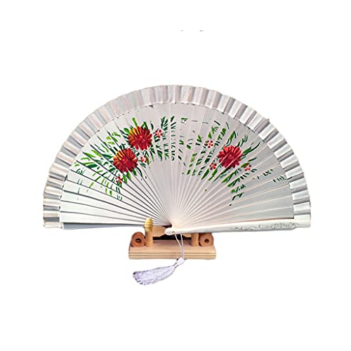 BODHIS Dekorations-Faltfächer, Handfächer mit Quasten, Cheongsam Catwalk Dance Props Faltfächer BODHIS Dekorations-Faltfächer, Handfächer mit Quasten, Cheongsam Catwalk Dance Props Faltfächer von BODHIS