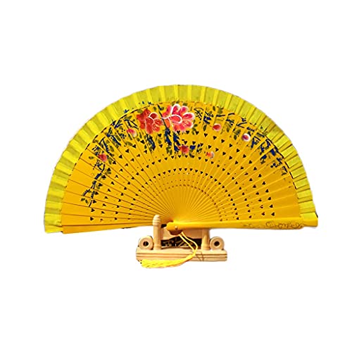 BODHIS Dekorations-Faltfächer, Handfächer mit Quasten, Cheongsam Catwalk Dance Props Faltfächer BODHIS Dekorations-Faltfächer, Handfächer mit Quasten, Cheongsam Catwalk Dance Props Faltfächer von BODHIS