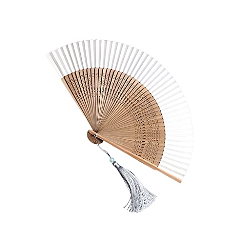 BODHIS Dekorations-Faltfächer im japanischen Stil, doppelseitiger Papierfächer mit Griff BODHIS Dekorations-Faltfächer im japanischen Stil, doppelseitiger Papierfächer mit Griff von BODHIS