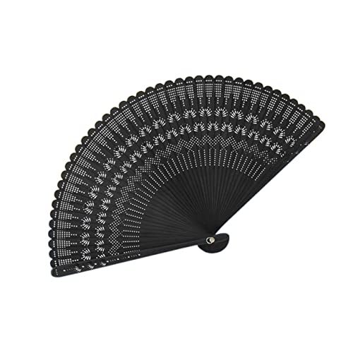 BODHIS Fan-Fans Handfalten Seide Handheld Vintage Frauen Faltbare Tanzen Held Hochzeit Papier Stoff BODHIS Fan-Fans Handfalten Seide Handheld Vintage Frauen Faltbare Tanzen Held Hochzeit Papier Stoff von BODHIS