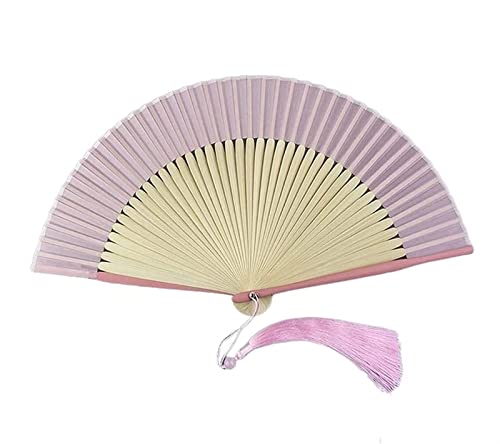 BODHIS Held Faltfächer mit Stoffhülle aus Seide im Vintage- und Retro-Stil, handgefertigt, dekorativer Faltfächer BODHIS Held Faltfächer mit Stoffhülle aus Seide im Vintage- und Retro-Stil, handgefertigt, dekorativer Faltfächer von BODHIS
