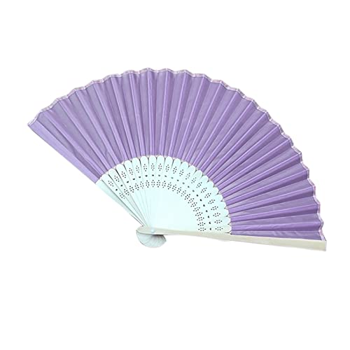 BODHIS Solide Hand Fan Seide Faltfächer Party Hochzeit Dekoration Zubehör BODHIS Solide Hand Fan Seide Faltfächer Party Hochzeit Dekoration Zubehör von BODHIS