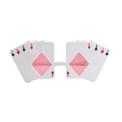BODOBTF Spielkarte Sonnenbrille Cosplay Anime Brille Geburtstag Party Hochzeit Feier Dekoration Requisiten Neuheit Dress Up Kostüme von BODOBTF