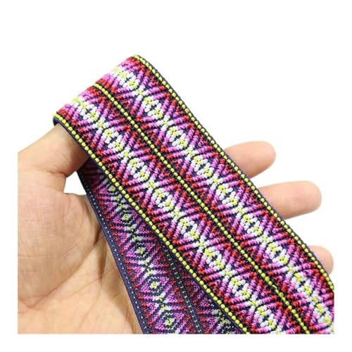 Elastische Bänder, 38 ~ 50 mm, elastisches Gurtband, Kleidung, Taschen, Hosen, elastisches Gummi, DIY-Nähzubehör, Gummiband (Nummer 17) von BODOBTF