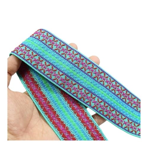 Elastische Bänder, 38 ~ 50 mm, elastisches Gurtband, Kleidung, Taschen, Hosen, elastisches Gummi, DIY-Nähzubehör, Gummiband (Nummer 19) von BODOBTF