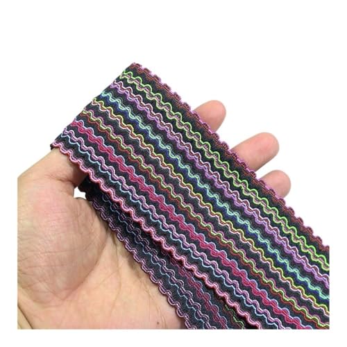 Elastische Bänder, 38 ~ 50 mm, elastisches Gurtband, Kleidung, Taschen, Hosen, elastisches Gummi, DIY-Nähzubehör, Gummiband (Nummer 22) von BODOBTF