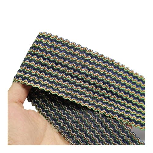 Elastische Bänder, 38 ~ 50 mm, elastisches Gurtband, Kleidung, Taschen, Hosen, elastisches Gummi, DIY-Nähzubehör, Gummiband (Nummer 24) von BODOBTF
