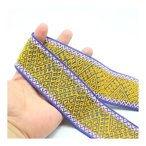 Elastische Bänder, 38 ~ 50 mm, elastisches Gurtband, Kleidung, Taschen, Hosen, elastisches Gummi, DIY-Nähzubehör, Gummiband (Nummer 26) von BODOBTF