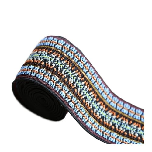 Elastische Bänder, 38 ~ 50 mm, elastisches Gurtband, Kleidung, Taschen, Hosen, elastisches Gummi, DIY-Nähzubehör, Gummiband (Nummer 7) von BODOBTF