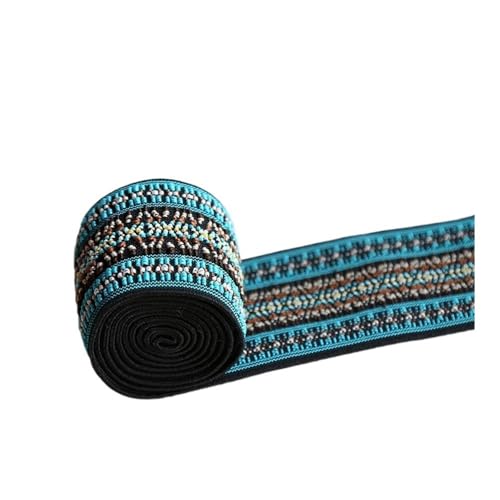 Elastische Bänder, 38 ~ 50 mm, elastisches Gurtband, Kleidung, Taschen, Hosen, elastisches Gummi, DIY-Nähzubehör, Gummiband (Nummer 8) von BODOBTF