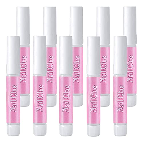 BODYA 10 Stück Nagelspitzenkleber extra stark Falsche Klebe Nägel Kleber zum Auftragen von künstlichen Nagelspitzen Manikürezubehör BODYA 10 Stück Nagelspitzenkleber extra stark Falsche Klebe Nägel Kleber zum Auftragen von künstlichen Nagelspitzen Manikürezubehör von BODYA