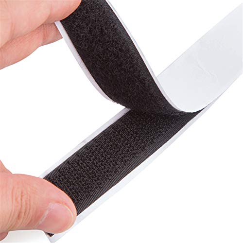 BOENTA Klettverschluss Selbstklebend Klettband Selbstklebend Extra Stark Selbst Klebe Klett Klett Punkte Selbst Klebstoff Klett Band Self Adhesive black5m,16mm BOENTA Klettverschluss Selbstklebend Klettband Selbstklebend Extra Stark Selbst Klebe Klett Klett Punkte Selbst Klebstoff Klett Band Self Adhesive black5m,16mm von BOENTA