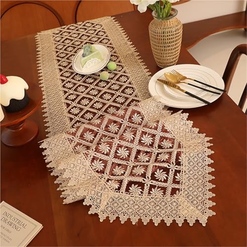 Tischläufer Home Tischwäsche Roter Tischläufer mit Blumenspitze, Kommode, Schal for Frühling, Ostern, Sommer, Küche, Esstisch, Kommode, Schal, Spitzenstoff, waschbar, for Küche, Kaffee, Ende Für Party Tischläufer Home Tischwäsche Roter Tischläufer mit Blumenspitze, Kommode, Schal for Frühling, Ostern, Sommer, Küche, Esstisch, Kommode, Schal, Spitzenstoff, waschbar, for Küche, Kaffee, Ende Für Party von BOFIBO