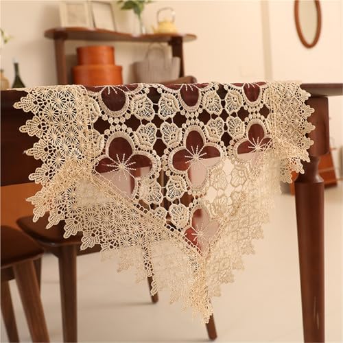 Tischläufer Home Tischwäsche Tischläufer, weiß, bestickte Spitze, for Hochzeitsfeier, Esstisch, Kommode, Schal, Spitzenstoff, waschbar, for Küche, Kaffee, Ende Für Partys, Hochzeiten, Esstische(G,40*2 Tischläufer Home Tischwäsche Tischläufer, weiß, bestickte Spitze, for Hochzeitsfeier, Esstisch, Kommode, Schal, Spitzenstoff, waschbar, for Küche, Kaffee, Ende Für Partys, Hochzeiten, Esstische(G,40*2 von BOFIBO